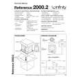 INFINITY REFERENCE20002 Service Manual