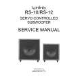 INFINITY RS-12 Service Manual