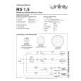INFINITY RS1.5 Service Manual