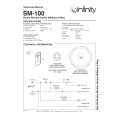 INFINITY SM-100 Service Manual