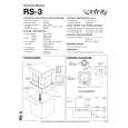 INFINITY RS-3 Service Manual