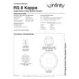 INFINITY RS8KAPPA Service Manual